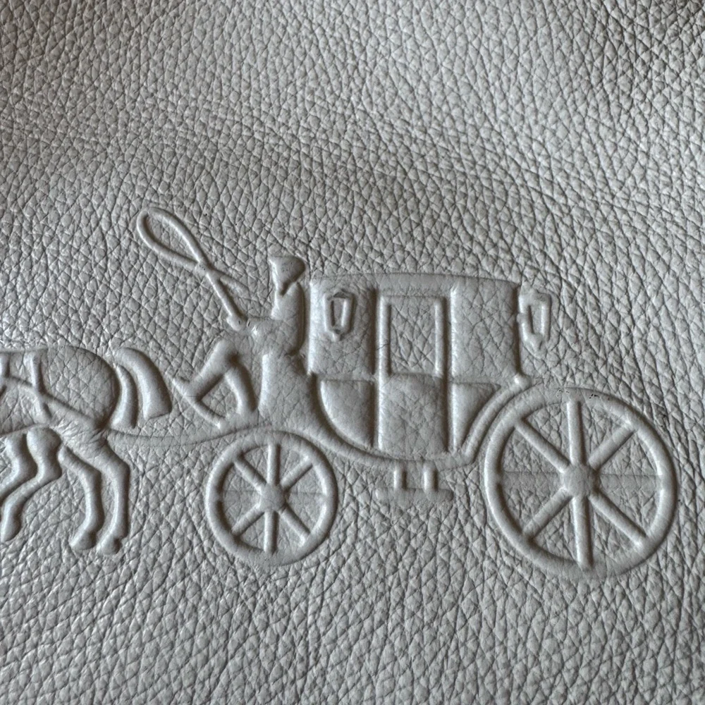 Coach Ivory and Tan Crossbody Bag - Picture 4 of 15